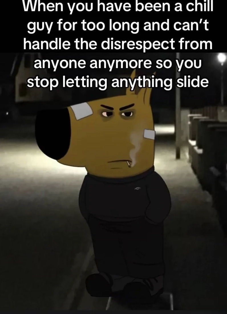 Hình nền chill guy số 14 châm biếm