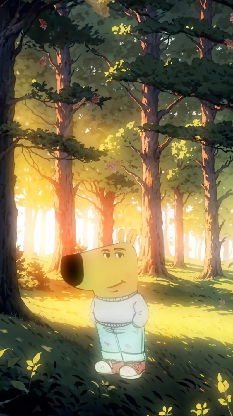 Hình nền chill guy số 17 hoang mang