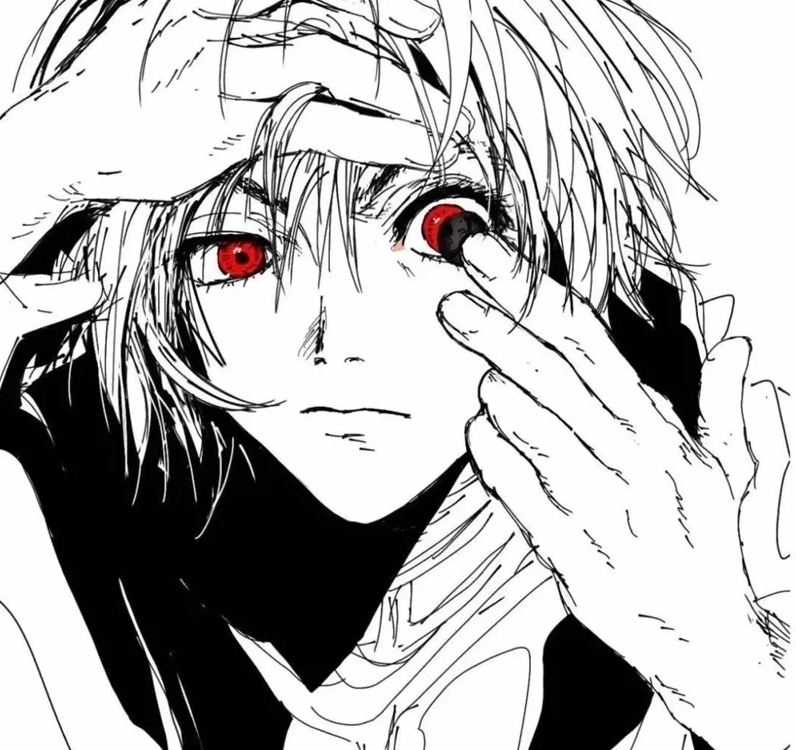 Hình nền đen trắng Anime nam 9 phong cách học đường