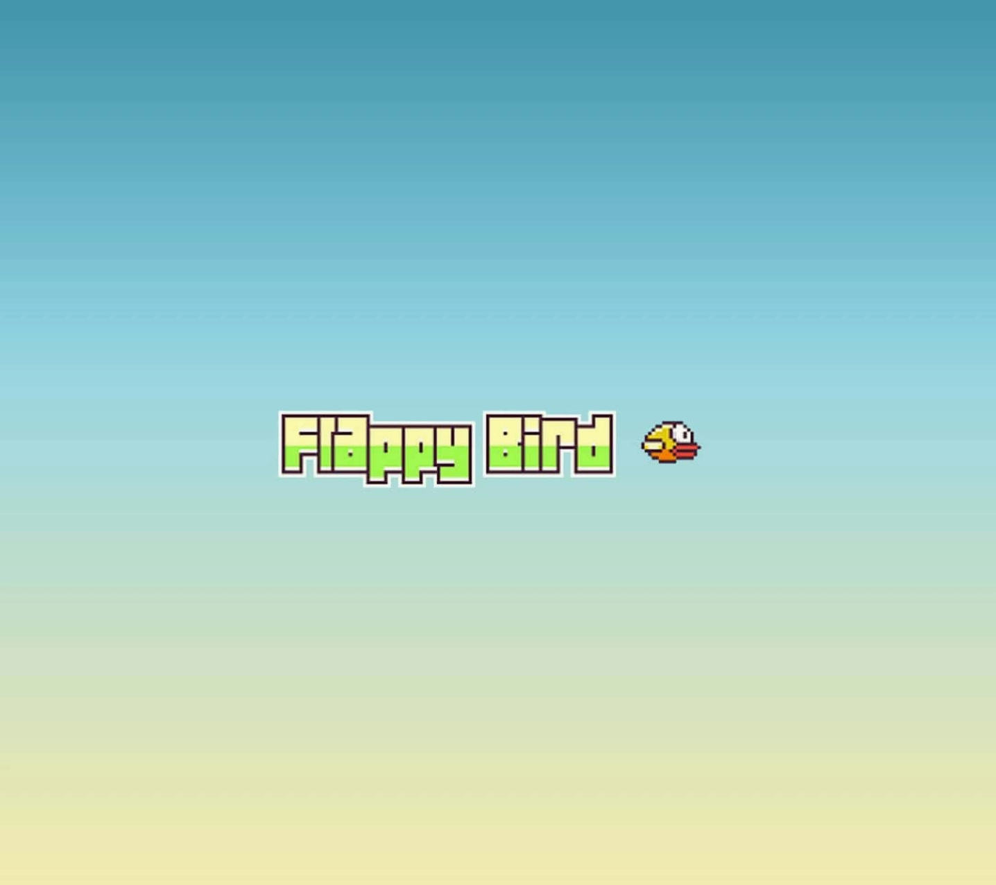 Hình nền điện thoại game flappy bird chú chim dũng cảm bay lên chất lượng cao