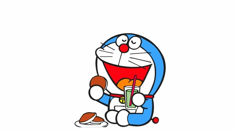 Hình nền doremon cute giúp không gian làm việc thêm sinh động
