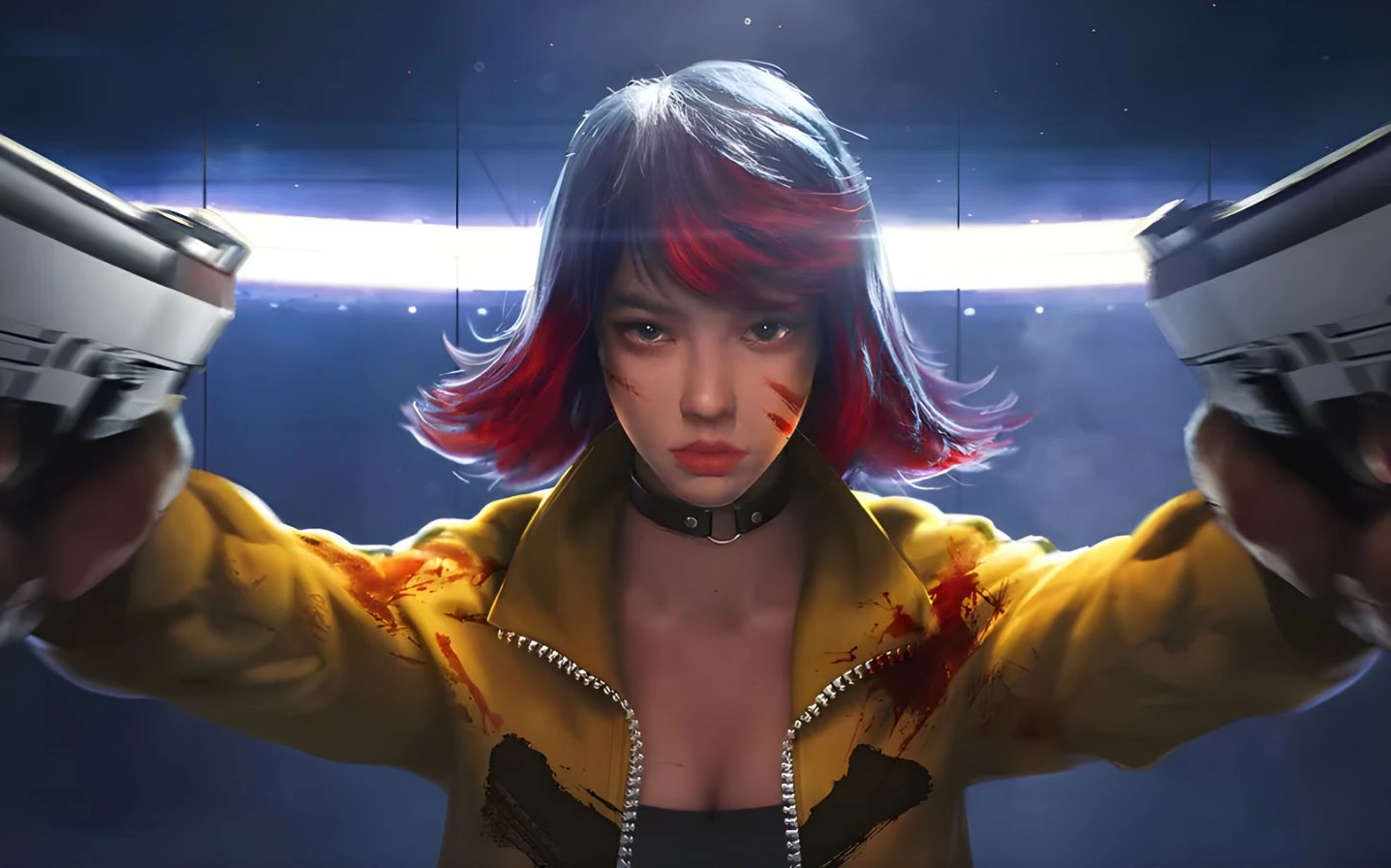 Hình nền full hd với tạo hình nhân vật game free fire ấn tượng