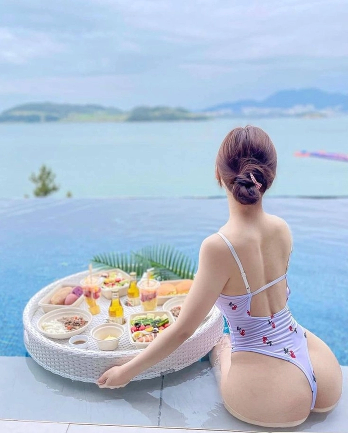 Hình nền gái xinh Trung Quốc phong cách nhẹ nhàng trong trẻo