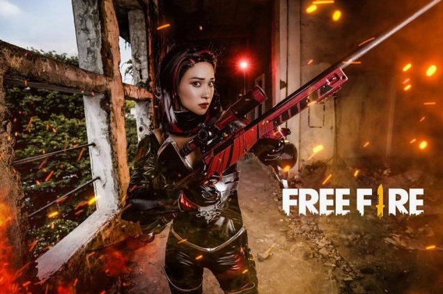 Hình nền game free fire nhân vật nữ siêu ngầu trong thẻ vô cực mới