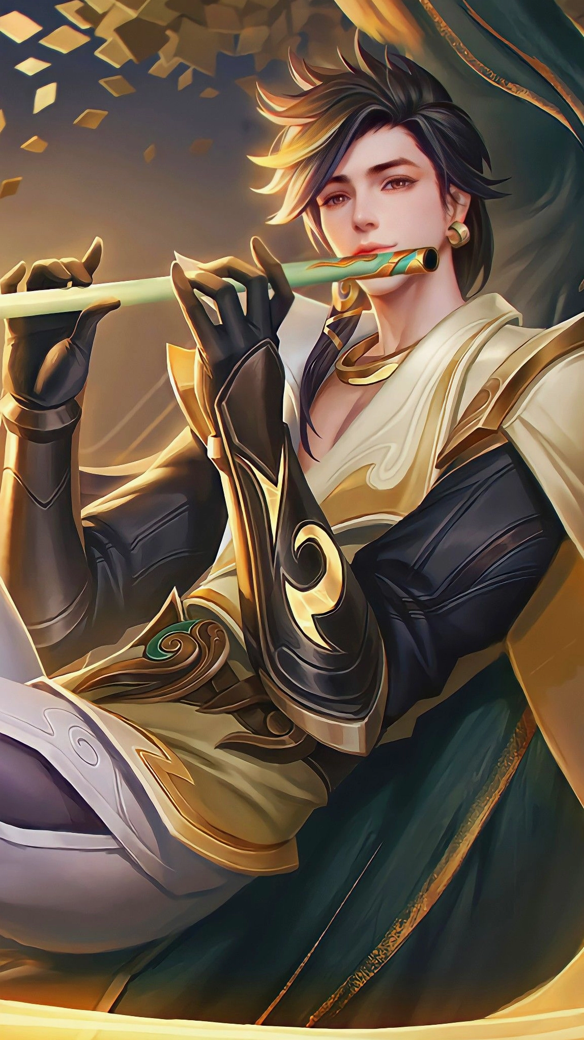 Hình nền game liên quân Murad Chí Tôn Thần Kiếm hào quang rực rỡ 4k