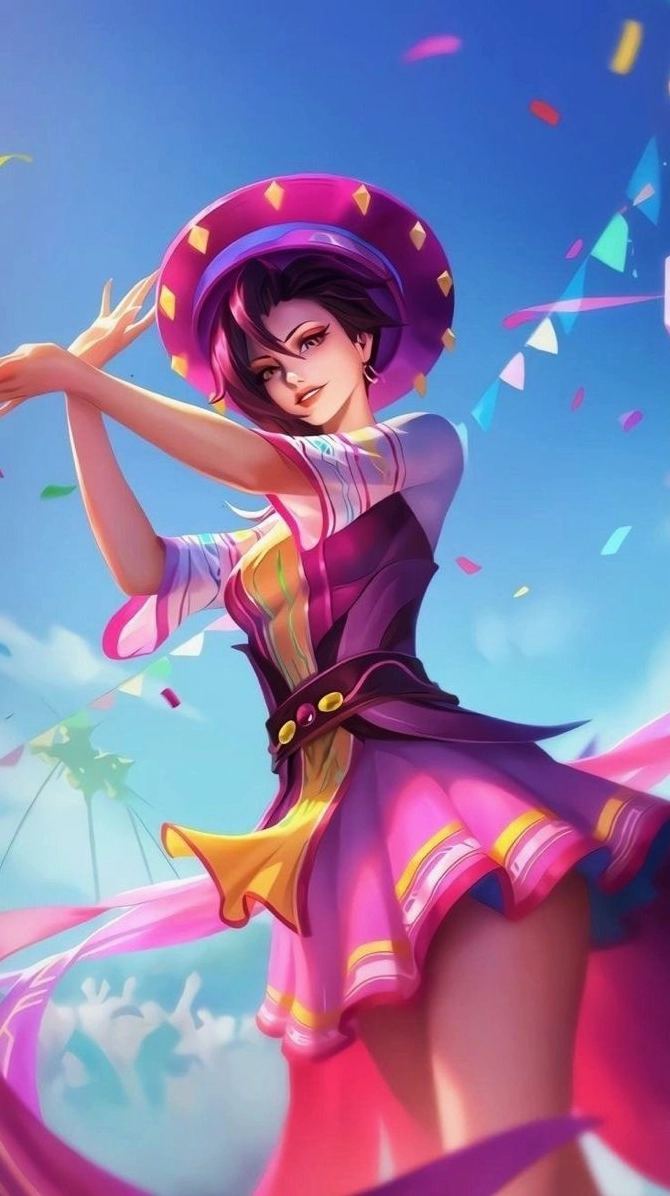 Hình nền game liên quân Natalya Mị Muốn Đi Chơi phong cách nhí nhảnh đáng yêu