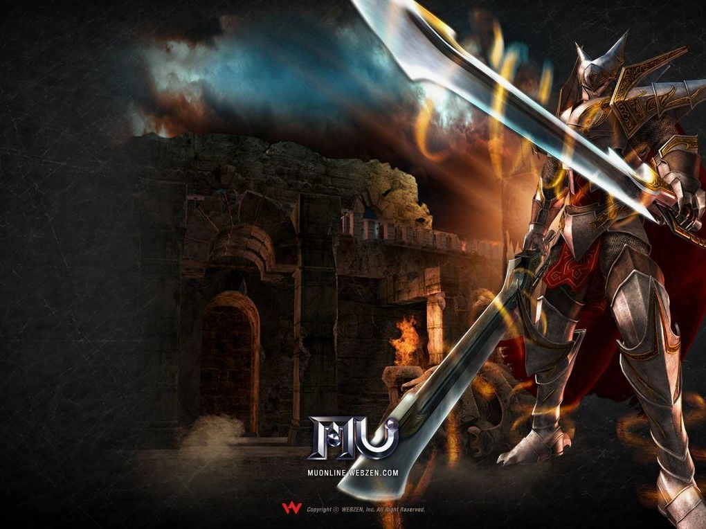 Hình nền game MU Online bối cảnh Trung Cổ kỳ ảo tuyệt đẹp