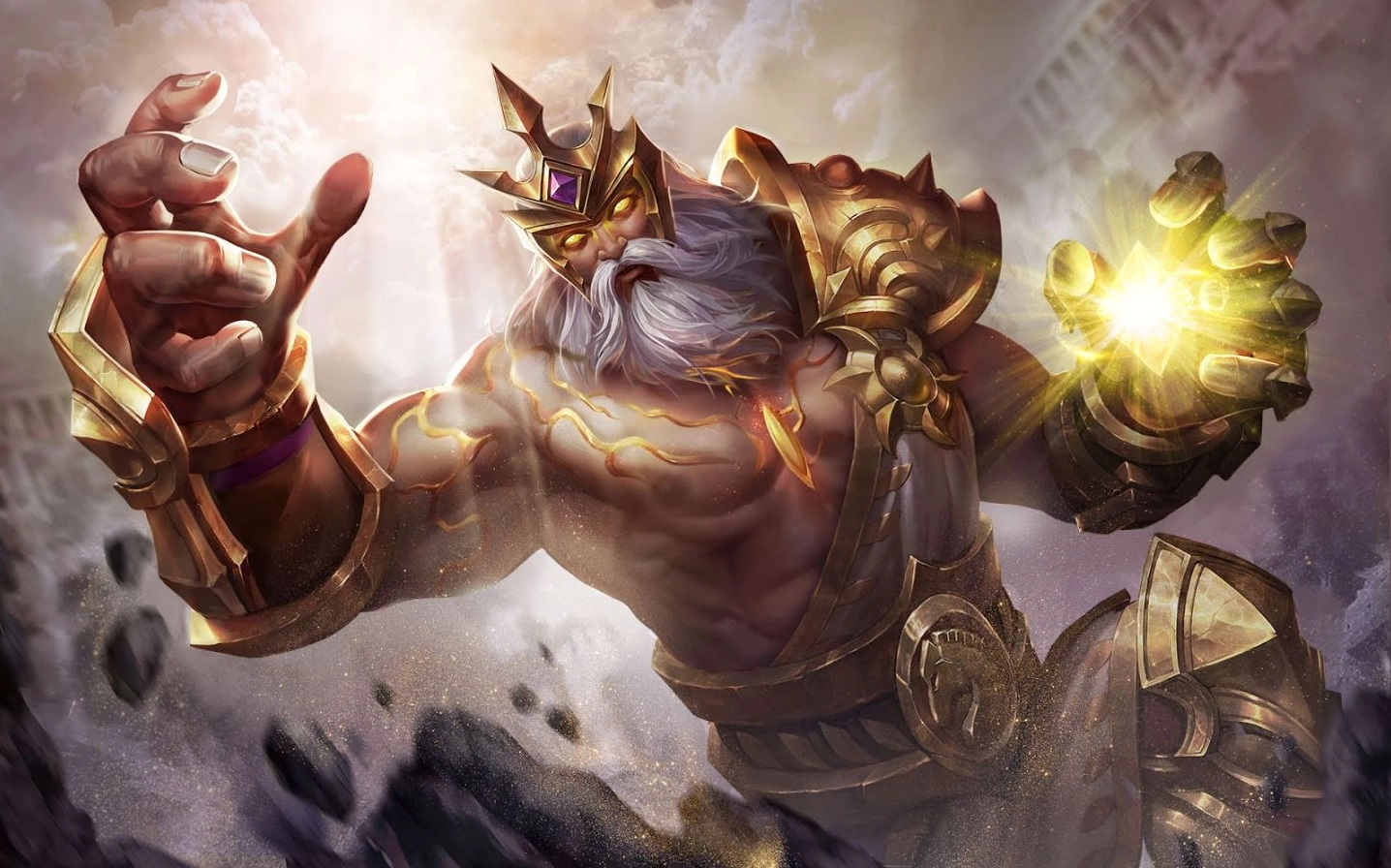Hình nền game thủ 4k Gildur với cơ thể khổng lồ có khả năng chịu các đòn tấn công mạnh mẽ