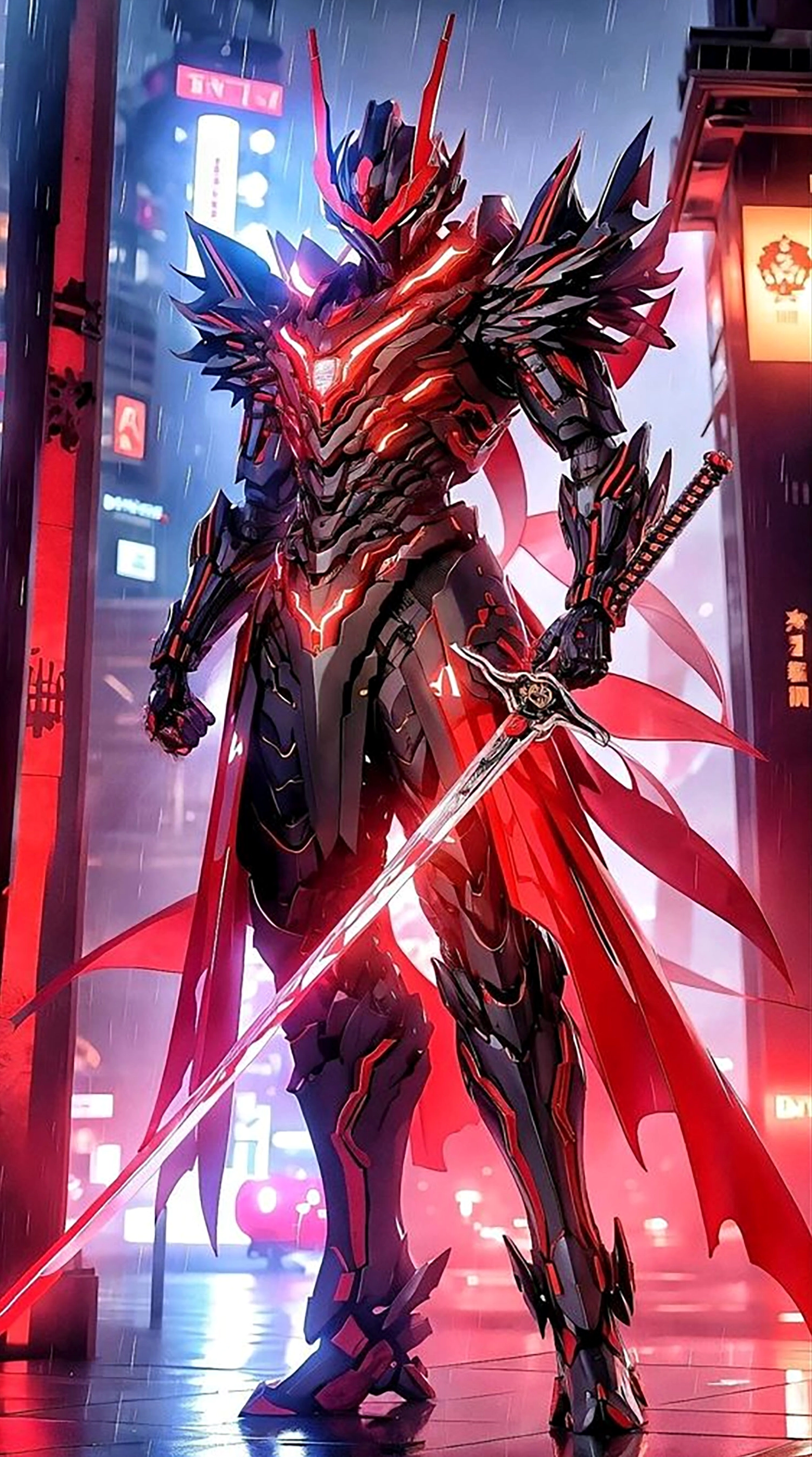 Hình nền gaming phone siêu cool ngầu với tông màu tối huyền bí