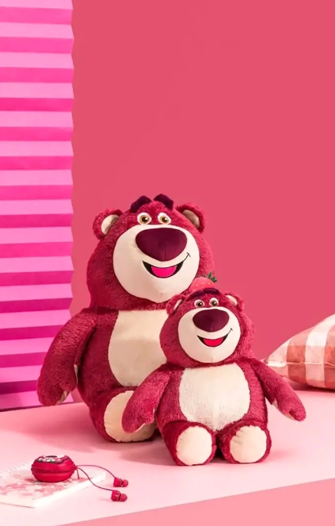 Hình nền gấu dâu Lotso ngoài đời thật vô cùng sinh động