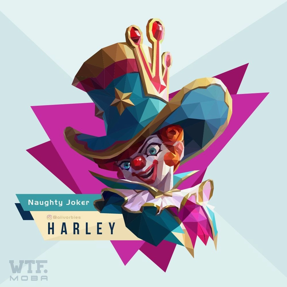 Hình nền Harley Naughty Joker cực kỳ độc đáo và phá cách