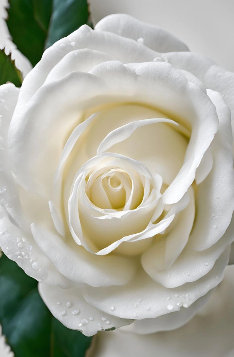 Hình nền hoa hồng trắng nghệ thuật sắc nét cho điện thoại di động