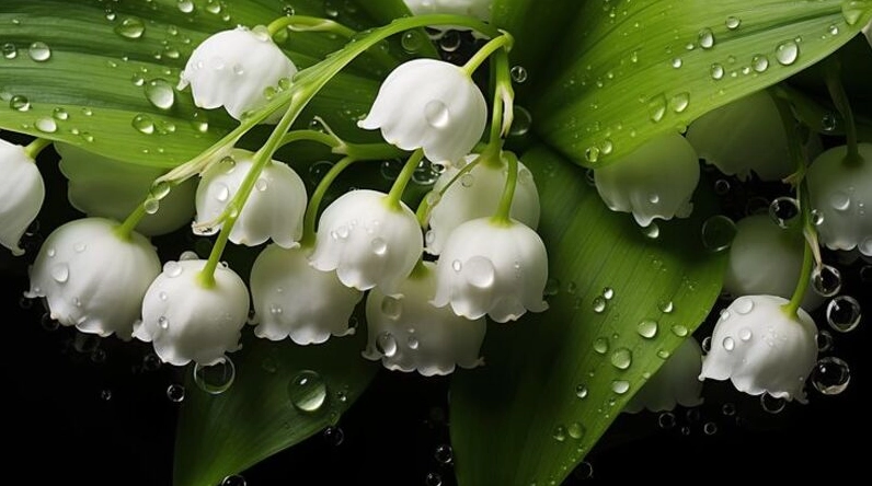 Hình nền hoa linh lan trắng siêu đẹp mang đến sự thư thái cho tâm hồn người xem