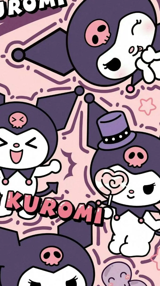 Hình nền kuromi cute dễ thương cho điện thoại chất lượng cao