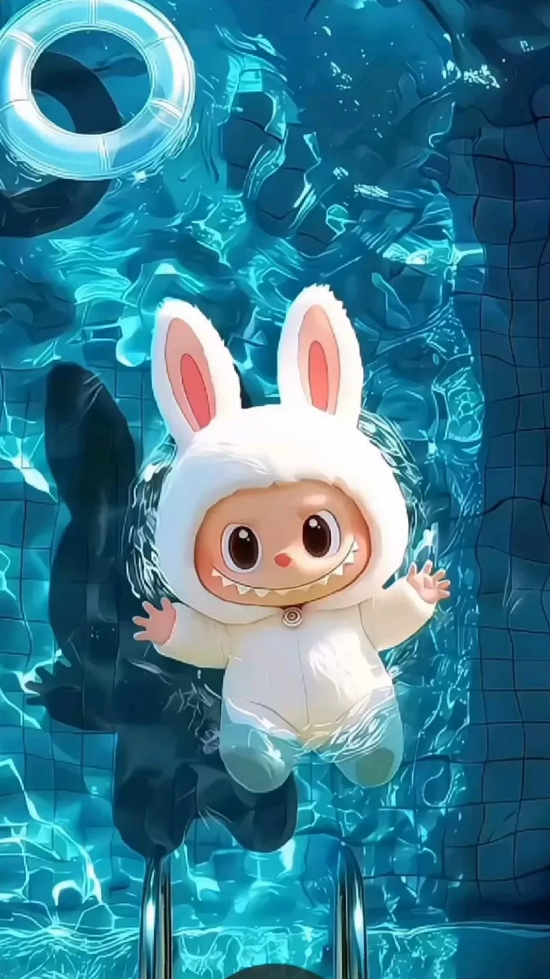 Hình nền labubu 8 nghệ thuật đồ chơi art toy sắc nét cực đỉnh