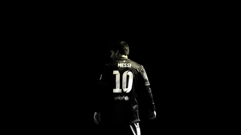 Hình nền máy tính messi 4k trong màu áo câu lạc bộ Barcelona cực kỳ sắc nét