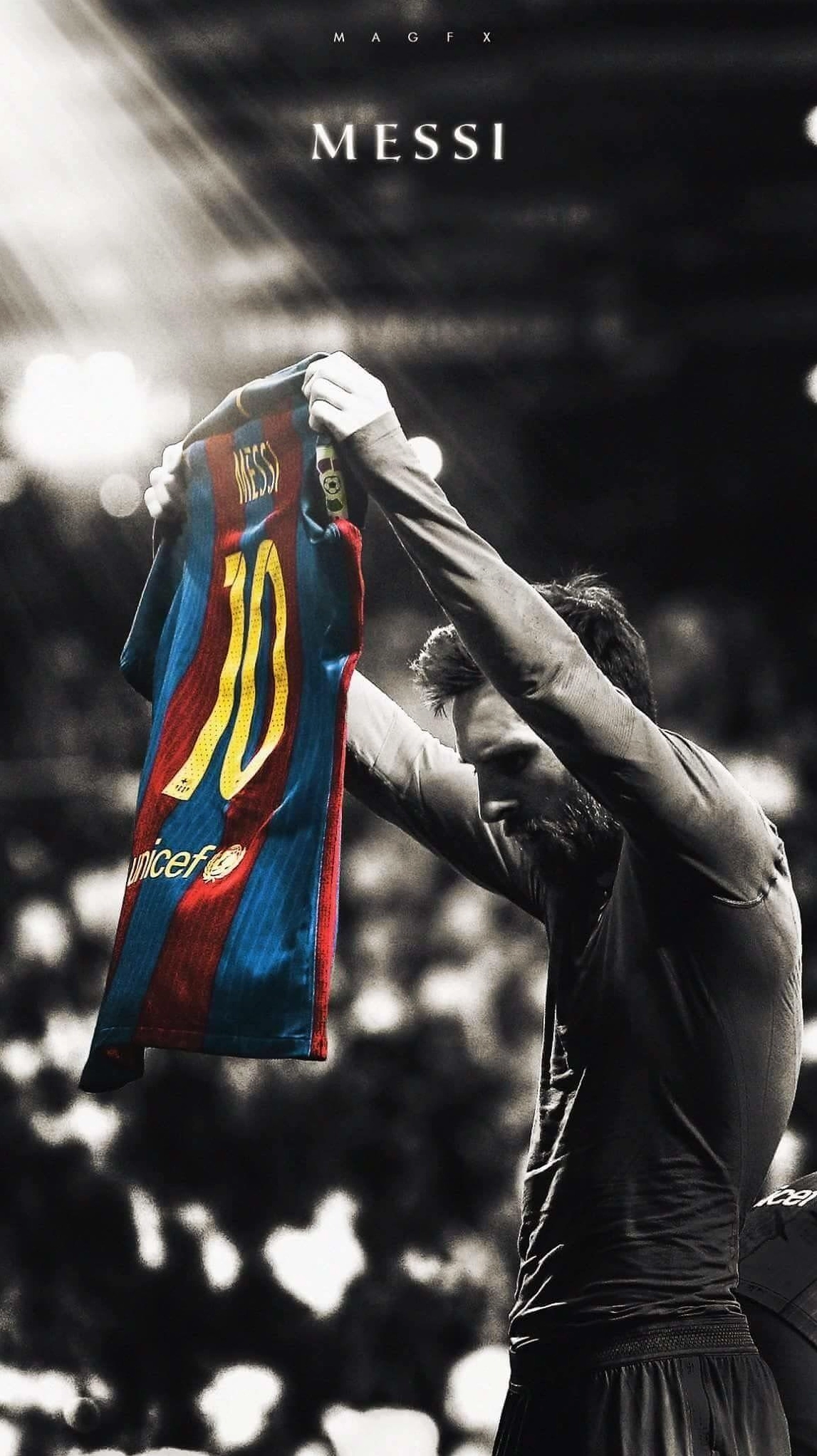 Hình nền messi vung tay ăn mừng bàn thắng cực kỳ ngầu dành cho điện thoại