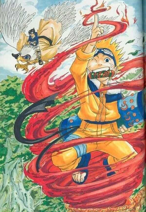 Hình nền naruto cho máy tính tỷ lệ ngang rộng bao quát phong cảnh