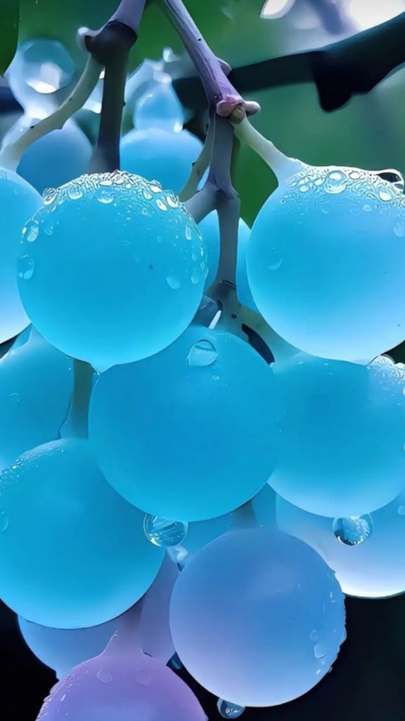 Hình nền nho xanh ngọc bích mang lại cảm giác sang trọng và mát mẻ cho màn hình