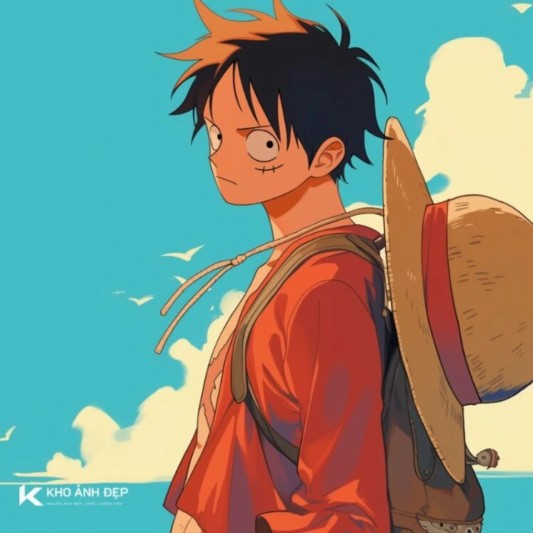 Hình nền One Piece vuông vắn phù hợp làm ảnh đại diện hoặc màn hình khóa thiết bị di động