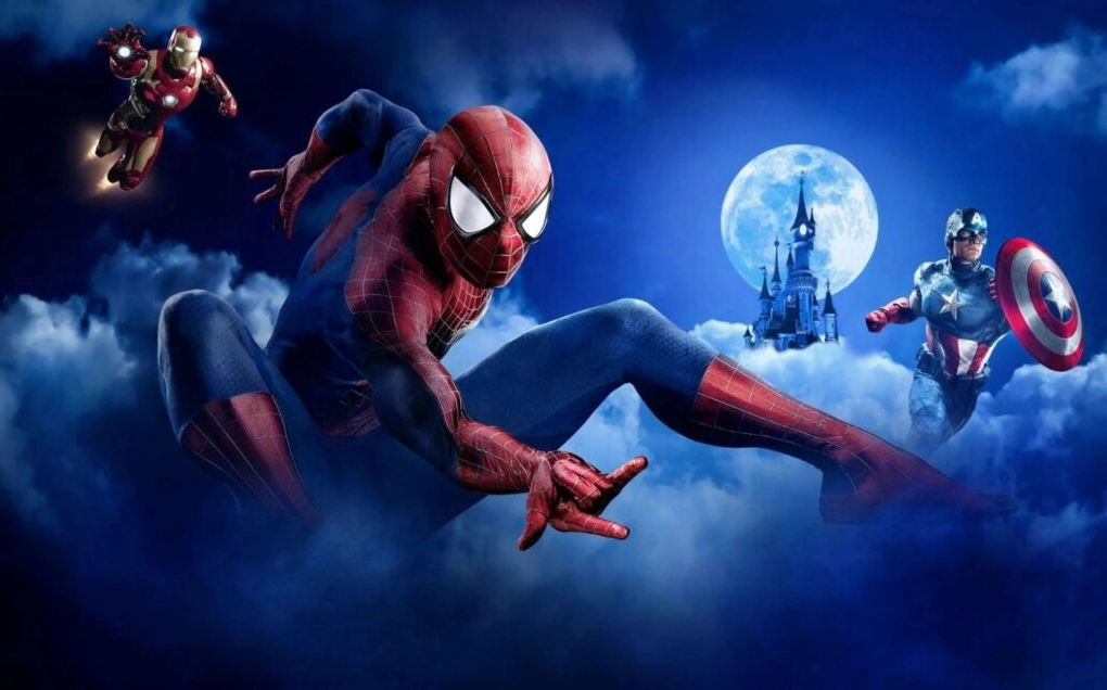 Hình nền Spiderman phiên bản dễ thương và ngộ nghĩnh cho máy tính