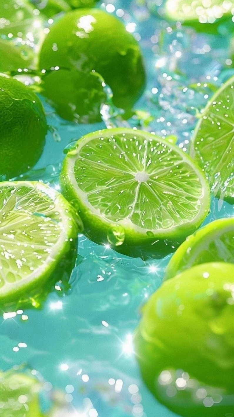 Hình nền trái cây chanh tối giản trên nền sáng giúp dễ đọc chữ trên màn hình