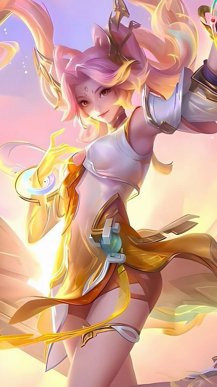Hình nền xạ thủ Capheny Càn Nguyên Điện Chủ game liên quân phong cách kiêu sa