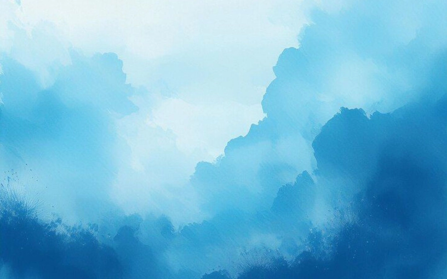 Hình nền xanh dương gradient uyển chuyển chất lượng 4k