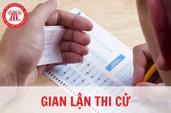 Học sinh gian lận thi cử có bị phạt tiền không
