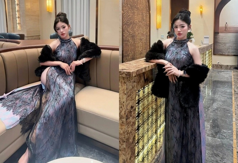 Hot girl diện áo dài cách tân với chiếc quần mỏng manh gây ảo giác mạnh cho người nhìn