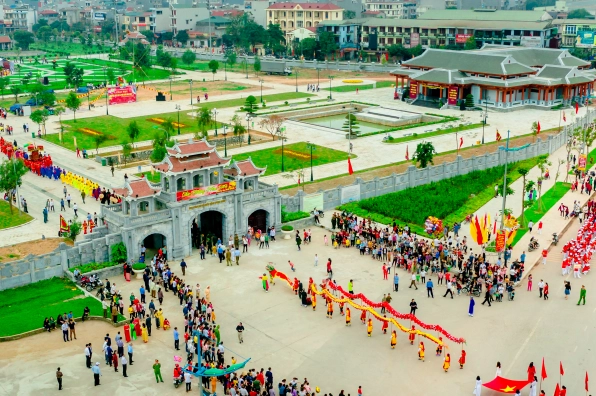 Không khí trang nghiêm hào hùng tại địa điểm chiến thắng Xương Giang lịch sử