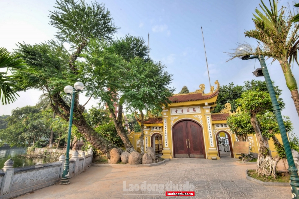 Kiến trúc mái ngói rêu phong mang đậm dấu ấn thời gian của cổ tự ngàn năm