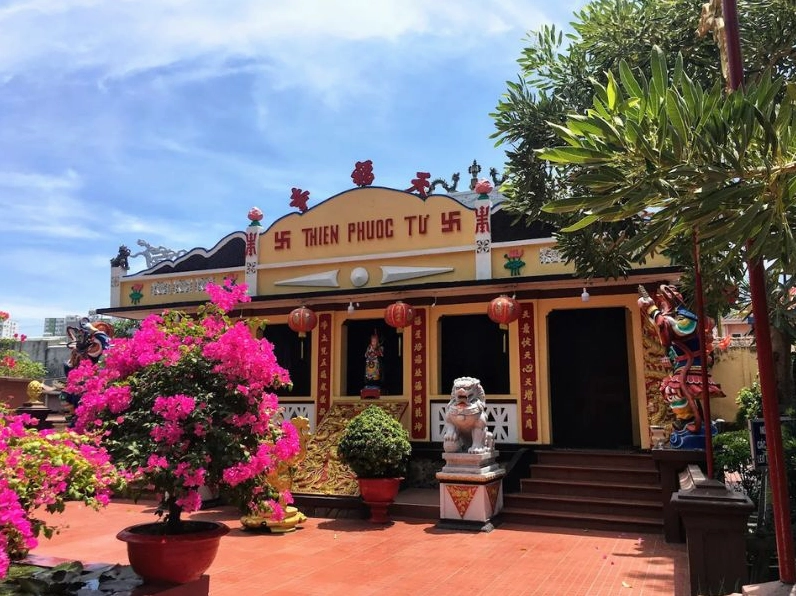 Kiến trúc tổng thể tuyệt đẹp và hài hòa của quần thể cổ tự