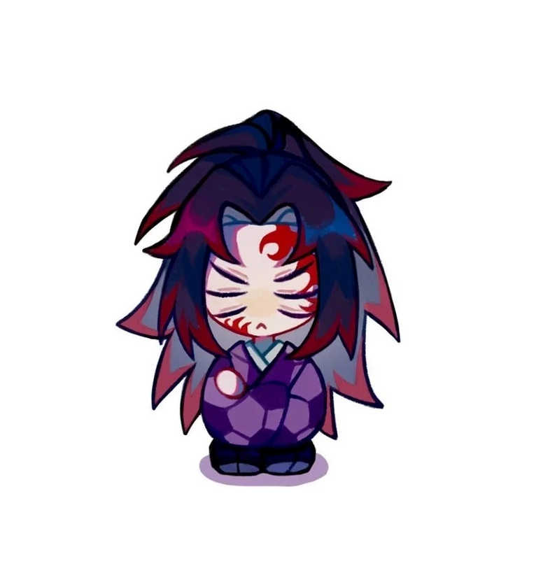 kokushibo chibi buồn
