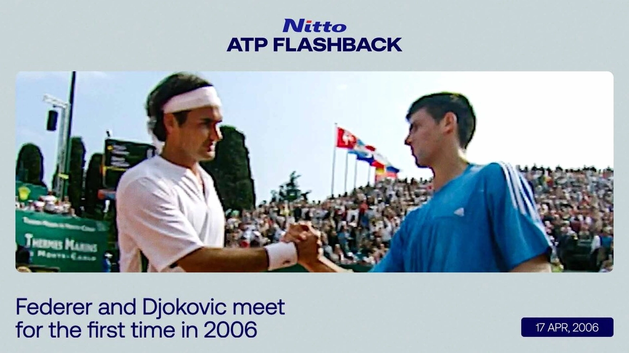 Lần chạm trán đầu tiên giữa Roger Federer và Novak Djokovic tại Monte Carlo năm 2006