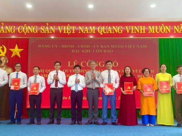 Lễ công bố các quyết định bổ nhiệm lãnh đạo quản lý