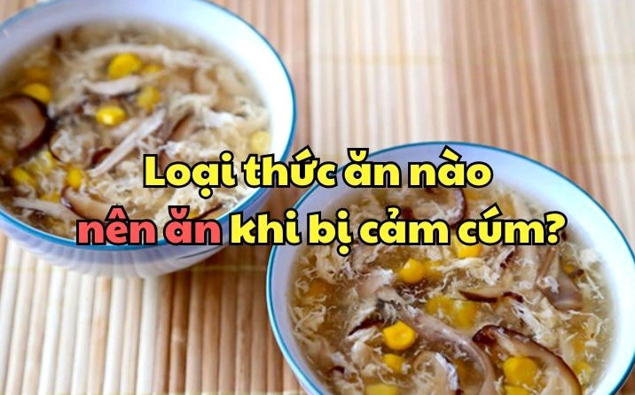 Loại thức ăn nào nên ăn khi bị cảm cúm Gợi ý dinh dưỡng đầy đủ