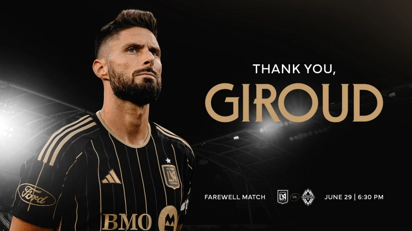 Los Angeles FC và Olivier Giroud chính thức đạt thỏa thuận chia tay nhau