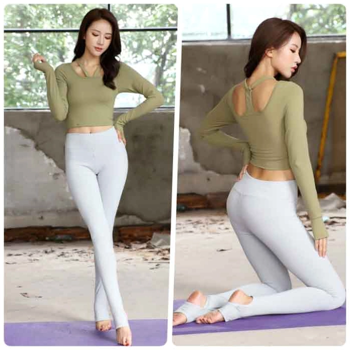 Lựa chọn trang phục yoga vừa vặn giúp phái đẹp thêm phần tự tin và thoải mái