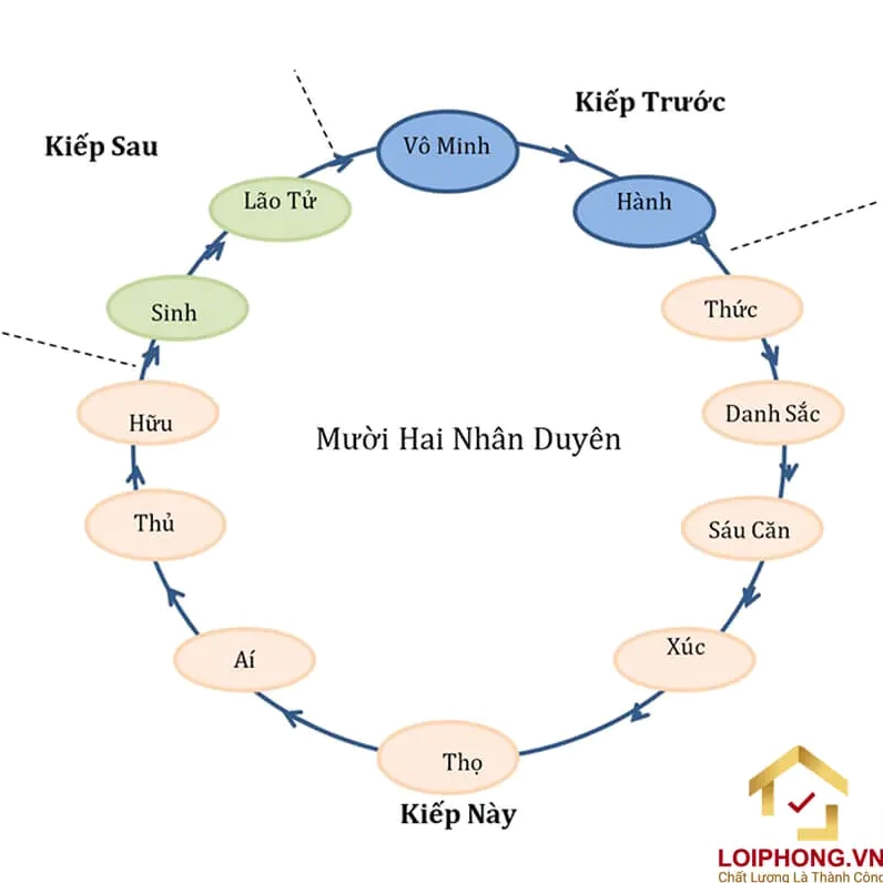 Mắt xích vô minh trong thập nhị nhân duyên