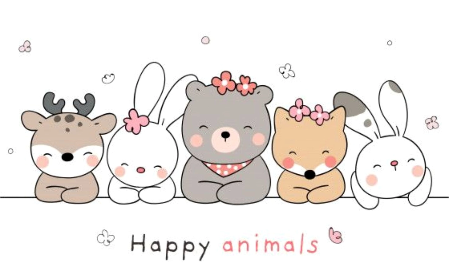 Mẫu ảnh nền cute phong cách hình nền vẽ nghệ thuật nữ nhẹ nhàng