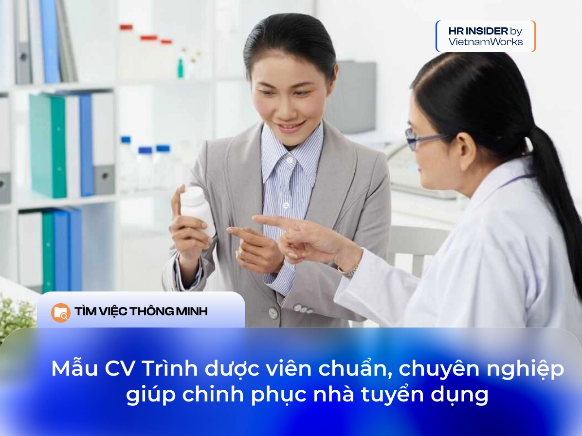 Mẫu cv trình dược viên thể hiện sự chuyên nghiệp và nỗ lực chuẩn bị hồ sơ