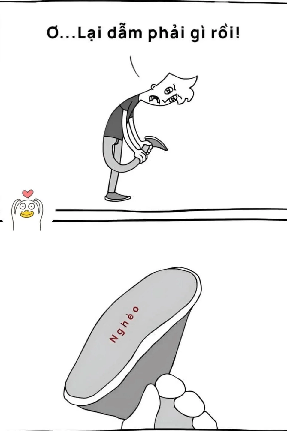Meme hài hước về cảnh hết tiền tiêu vặt của giới trẻ