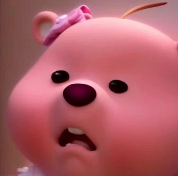 meme hải ly loopy hồng hốt hoảng