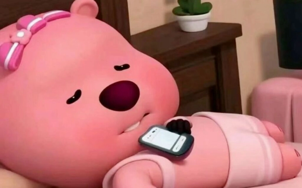 meme hải ly loopy hồng ngỡ ngàng
