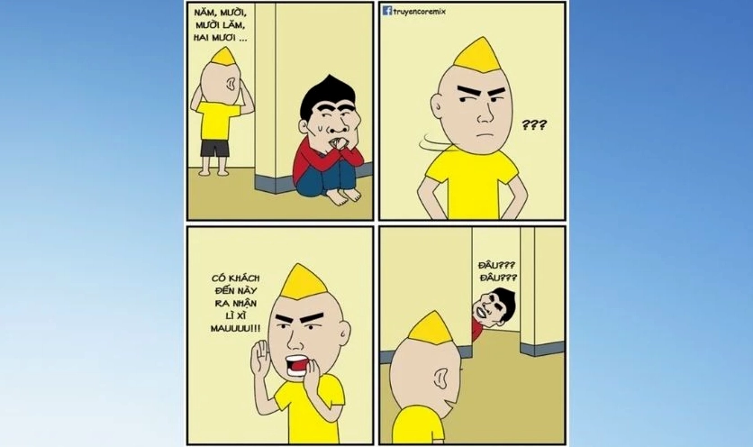 Meme lì xì Tết 2026 xuân Bính Ngọ với khuôn mặt mong chờ