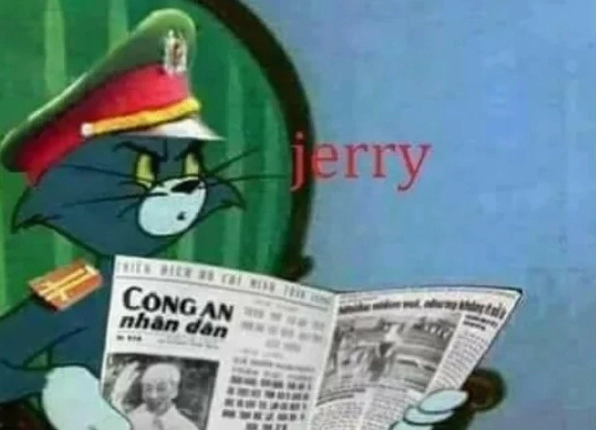 meme mèo công an siêu cấp đáng yêu