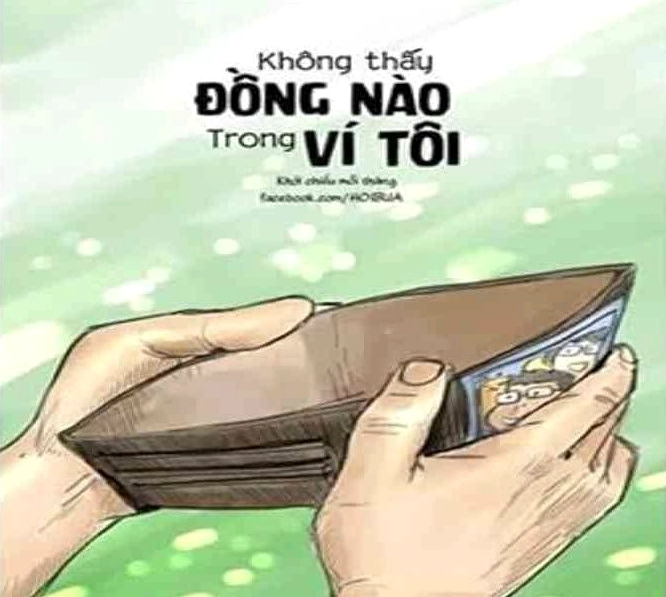Meme mèo xin tiền dễ thương