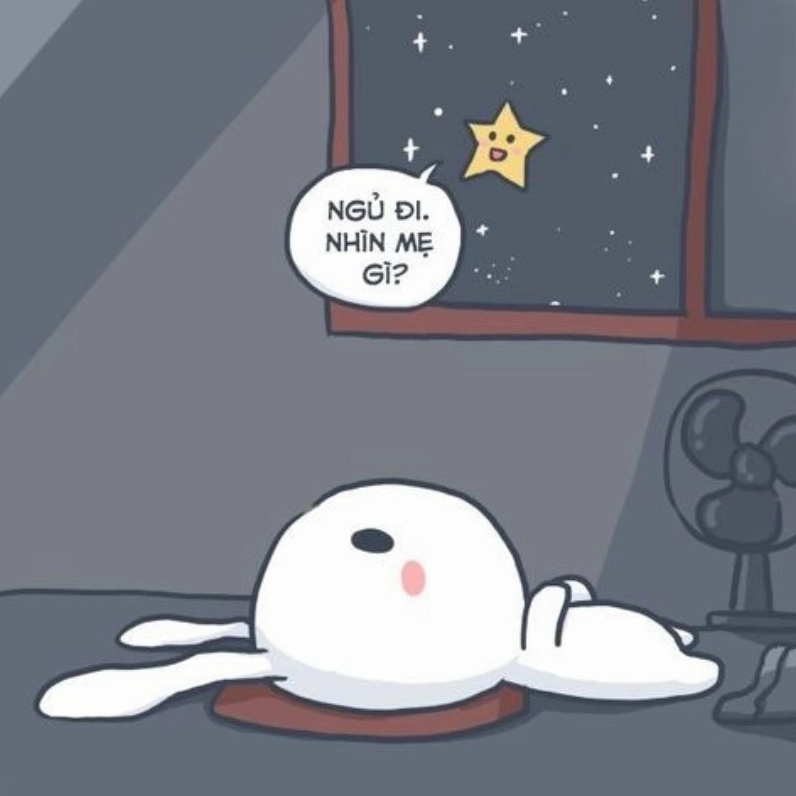 meme ngủ đêm khuya gửi cho hội cú đêm