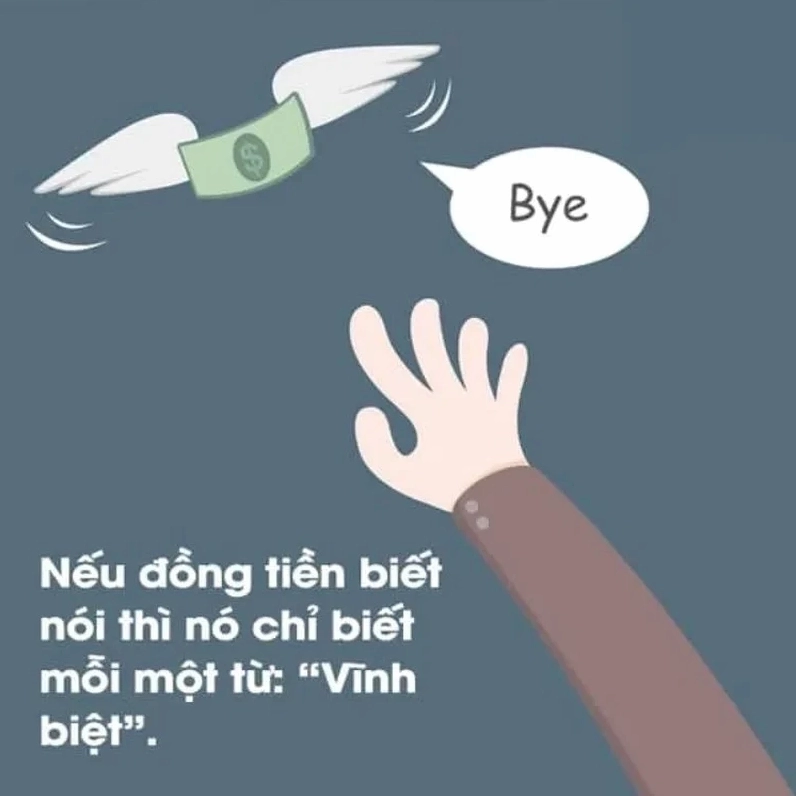 Meme tiền đâu vui nhộn